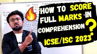 ICSEISC 2023 How to get full marks in reading comprehension Just use these Secret Techniques [upl. by Darwen]