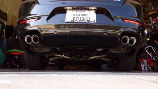 2017 Chevrolet SS startup and pull away exhaust sound [upl. by Varden550]