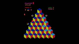 QBert  275725 All Clear 1 Loop  1cc  Default settings Arcade [upl. by Droffilc]