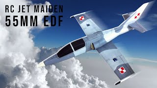 RC Jet Trainer  Foam Homebuilt EDF RC Jet  EDF Trainer [upl. by Ynohtna]