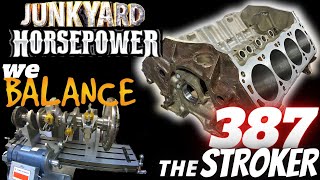 Balancing The Most Budget Ford 351w Stroker w Junkyard Parts [upl. by Ffej]