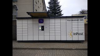 How to Receive Parcel from InPost Lockers  inpost paczkomaty English Subtitles [upl. by Annaiel]