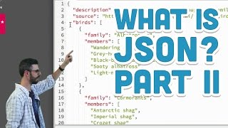 103 What is JSON Part II  p5js Tutorial [upl. by Leima]