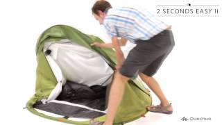 Quechua 2 Seconds Easy II Tent [upl. by Ydnamron392]