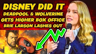 ITS OVER Brie Larsons Woke Partner FIRED By Disney Amid Ryan Reynolds BILLIONS DOLLAR HIT [upl. by Munsey]