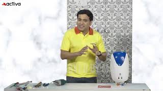 Activa Electric Geyser Model Premium 3 Ltr Installation [upl. by Phineas422]