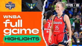 Dallas Wings vs Washington Mystics  FULL GAME HIGHLIGHTS  September 3 2024 [upl. by Crow]