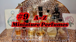 A  Z Miniature Perfumes 9 [upl. by Eirrak]