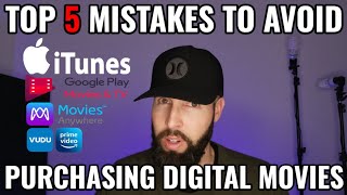 Top 5 Mistakes to Avoid when Purchasing Digital Movies [upl. by Delanty]