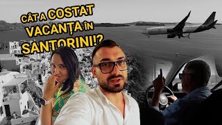 Cât a COSTAT vacanța în SANTORINI  Sfaturi de la un LOCALNIC 🇬🇷 [upl. by Vish]