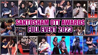 Santosham OTT Awards 2nd Anniversary santoshamsuresh sureshkondeti ottawards [upl. by Elocim]