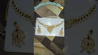 Jewellery set under 150😍 jewellery unboxingvideo unboxing jewellerydesign flipkartfinds [upl. by Valli453]