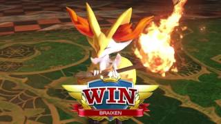 Pokken Tournament Online Friendlies  Shadowcat Braixen Vs Catfight Chandelure [upl. by Flanigan]