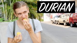 HOW DOES DURIAN TASTE [upl. by Acherman]