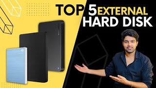 Best External Hard Drive For LAPTOPPC ⚡ Best Portable Hard Drive  Top 5 External HDD 2023 [upl. by Nirtak394]