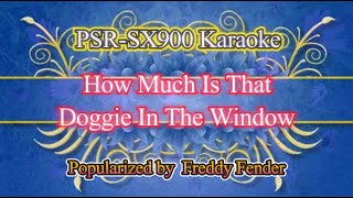 How Much Is That Doggie In The Window  Freddy Fender Video Karaoke [upl. by Sanburn]