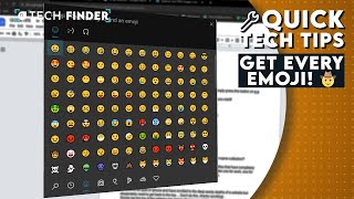 How to use the emoji menu on a Windows 1110 PC secret keyboard shortcut [upl. by Rosenbaum]