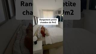 Je te montre comment j’ai aménagé organisé et rangé ma petite chambre de 9m2  rangement chambre [upl. by Tnaryb]