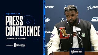 Johnathan Hankins quotWere Going To Bounce Backquot  Postgame Press Conference  Week 4 [upl. by Roberson]