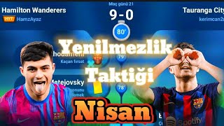 Osm Taktik 2024 Yenilmezlik Taktiği Nisan Efsane Taktik Osm Best Tactics 2024 [upl. by Dev]