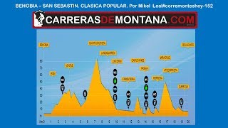 BEHOBIA  SAN SEBASTIAN 2018 LA GRAN CARRERA CLASICA POPULAR POR MIKEL LEALcorremonteshoy152 [upl. by Artep]