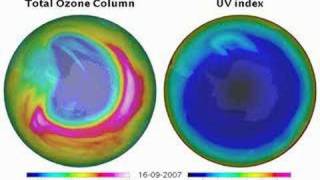 Ozone hole 2007 [upl. by Eiboj9]