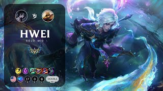 Hwei Mid vs Azir  NA Challenger Patch 145 [upl. by Shrier]