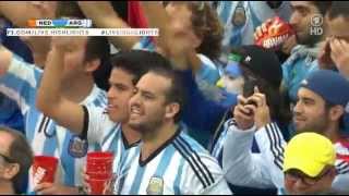 Argentina National Anthem  WORLD CUP 2014 [upl. by Anthony560]