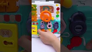 Baby busy board toys busy board baby busy board educational toys handson brain concentration tr [upl. by Ganley163]