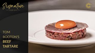 Tom Bootons Beef Tartare [upl. by Nabala]