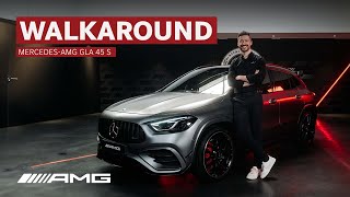 Walkaround  MercedesAMG GLA 45 4MATIC [upl. by Ennael412]