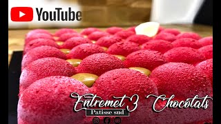 Entremet 3 Chocolats [upl. by Reibaj449]