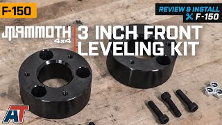 20042013 F150 Mammoth 3 Inch Front Leveling Kit Review amp Install [upl. by Dorothee]