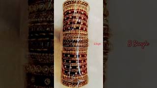 B Bangle dulhan chuda set ❤️ reels [upl. by Auberon470]