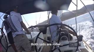 Sun Odyssey 49i Sail the Cyclades islands [upl. by Nolyak953]