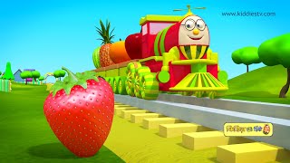 Humpty the Train on a Fruits Ride  हम्प्टी ट्रैन और उसके फल दोस्तों से मिलिए  Kiddiestv Hindi [upl. by Bruni49]