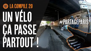 Un vélo ça passe partout  la compile vélo 20 [upl. by Voleta]