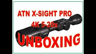 ATN X Sight Pro 520x with ABL1000 Range finder on FX Impact and Hatson break barrel [upl. by Rediah]