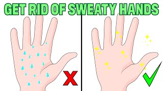 How to naturally prevent sweaty hands in less than 4 minutes [upl. by Euqnimod]