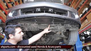 FRONT BUMPER Replacement DIY How to replace install fix change 2002 2003 2004 2005 2006 Acura RSX [upl. by Kizzie]