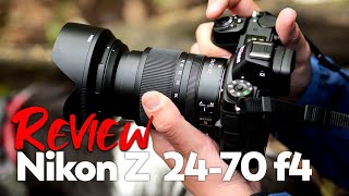 Nikon Z 2470 f4 Review🔥  Obligado tenerlo en la mochila  ANÁLISIS en español [upl. by Yelraf345]