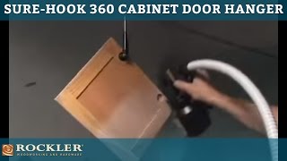 Rockler SureHook™ 360 Cabinet Door Hanger [upl. by Ramirol]