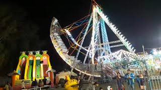 🚢SHIP 🚢 JHULA ENJOY HATA KUSHINAGAR UP 🔥 MELA 🔥 17102024 🎡🏟️🎢 [upl. by Medor]