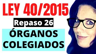 LEY 402015 2️⃣6️⃣ Ley 402015 de Régimen Jurídico del Sector Público 📚 Temario Oposiciones [upl. by Aicrag]