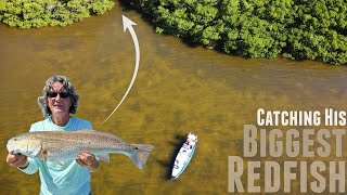 Catching BIG Redfish Using Live amp Cut Bait  Gheenoe LT25 [upl. by Dieball175]