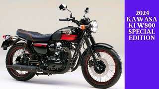 New 2024 Kawasaki w800 special edition with Fuel Injection [upl. by Roybn]