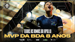 APOLLO MVP DA BDA 8 ANOS  TODAS AS RIMAS [upl. by Patience]