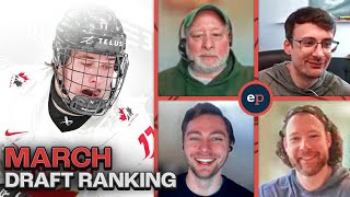 2024 NHL Draft Top 96 Ranking  March 2024  Elite Prospects [upl. by Atteloc]