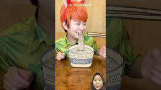 Eat noodles with chopsticks eatingsounds mukbang eating food asmr [upl. by Trude]