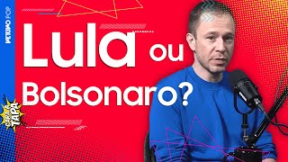 Lula ou Bolsonaro Tiago Leifert provoca polêmica ao responder quotVotaria no Luciano Huckquot [upl. by Nnayelsel531]